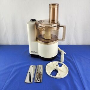Vintange Moulinex La Machine I Food Prep Machine Processor USA 375W White‎